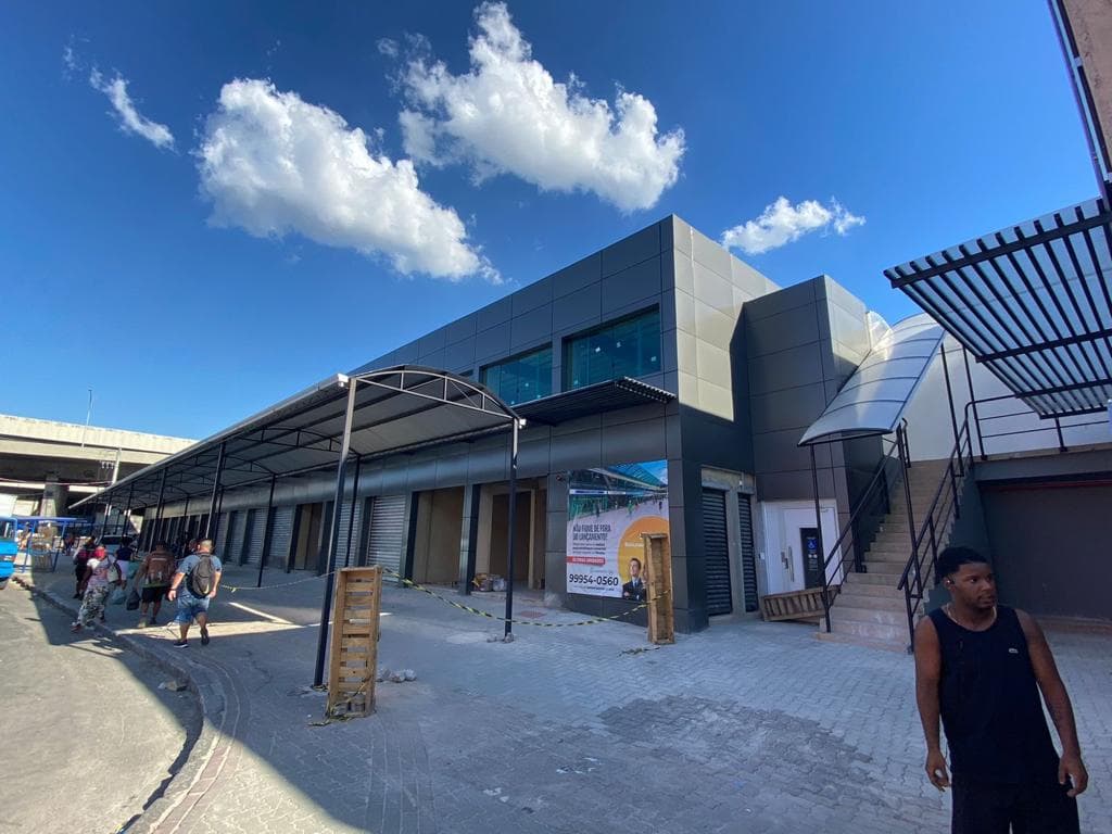 A fachada renovada