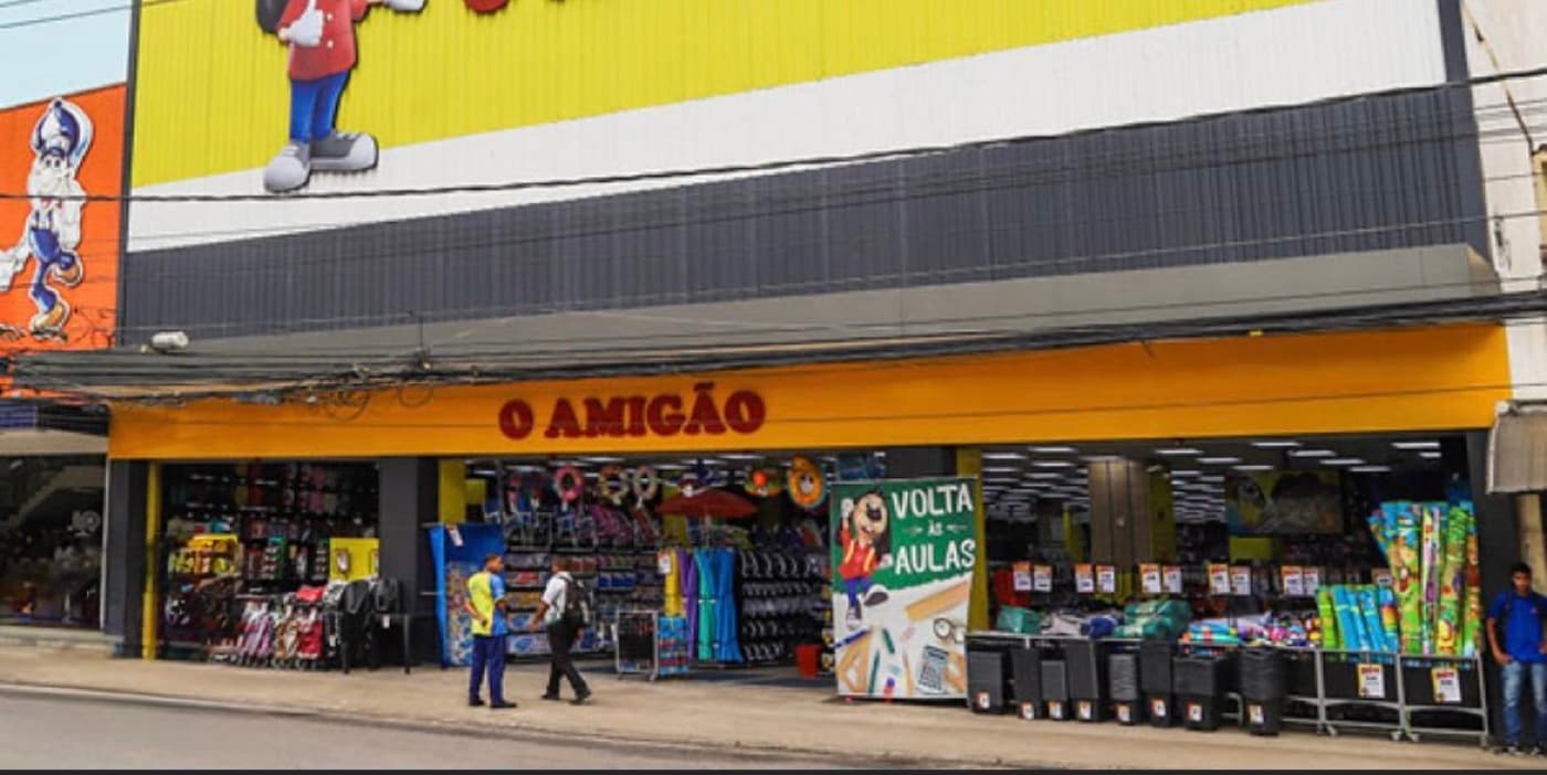 O Amigão na estação São João de Meriti