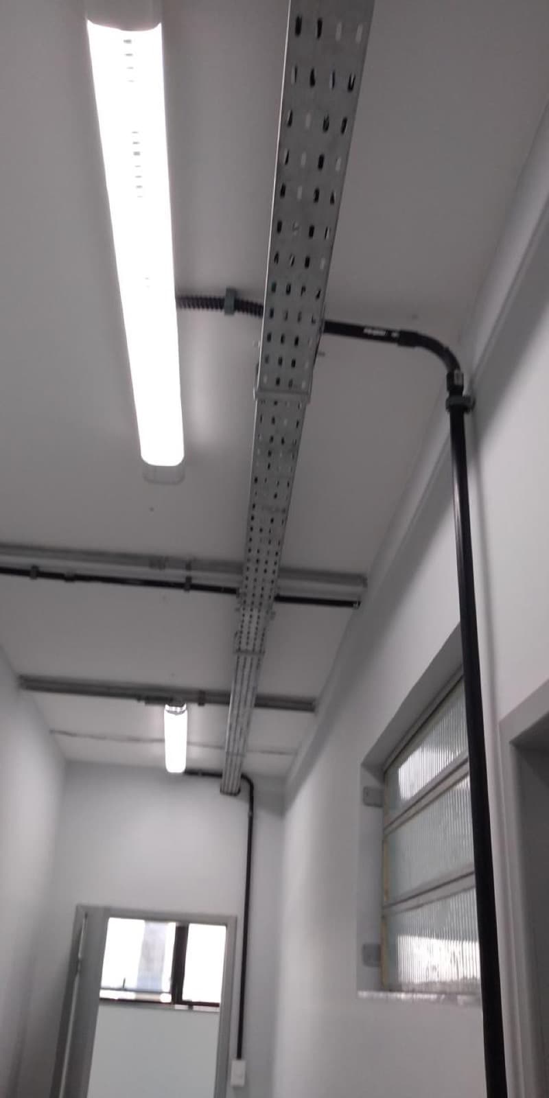 Nova infraestrutura elétrica e de dados