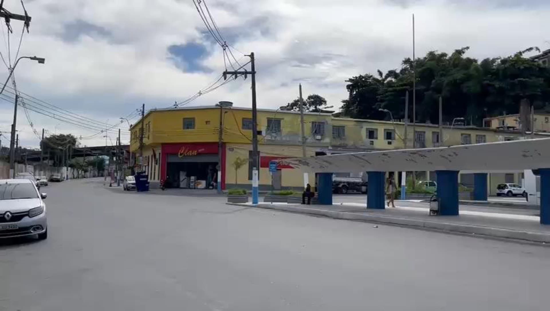 A área a ser reorganizada