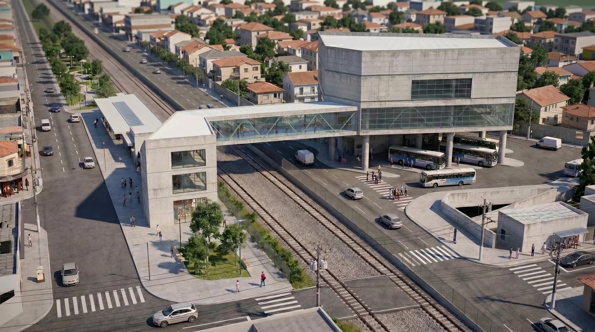 Render da passarela do Shopping Pátio São João